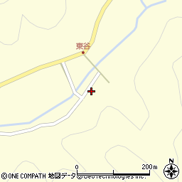 京都府南丹市日吉町四ツ谷（井ノ谷）周辺の地図