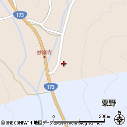 京都府船井郡京丹波町妙楽寺石原周辺の地図