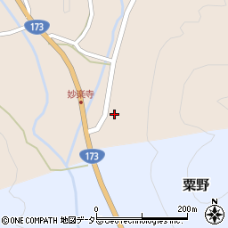 京都府京丹波町（船井郡）妙楽寺（石原）周辺の地図