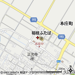 滋賀県彦根市本庄町2647周辺の地図
