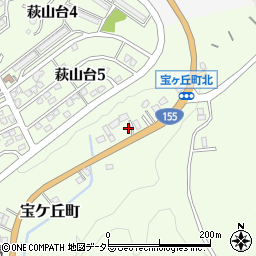 愛知県瀬戸市宝ケ丘町38周辺の地図