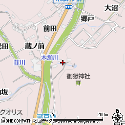 愛知県豊田市木瀬町向戸周辺の地図