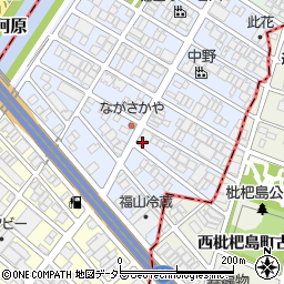 愛知県名古屋市西区あし原町27周辺の地図