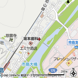 兵庫県丹波市市島町市島382周辺の地図