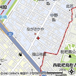 山口商店周辺の地図