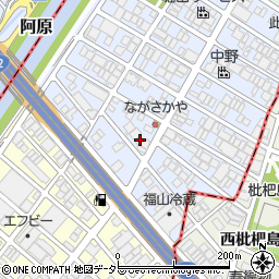 愛知県名古屋市西区あし原町243周辺の地図
