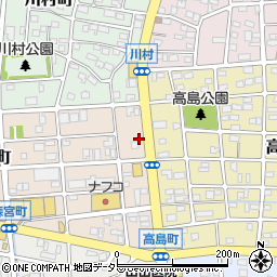 愛知県名古屋市守山区森宮町304周辺の地図