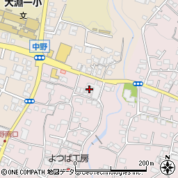 富士本紙業株式会社　第三工場周辺の地図