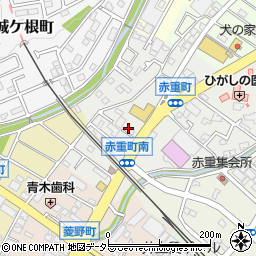 愛知県瀬戸市赤重町112周辺の地図