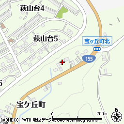 愛知県瀬戸市宝ケ丘町36周辺の地図