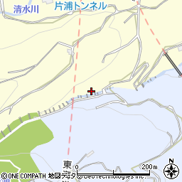 神奈川県小田原市米神607周辺の地図