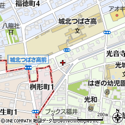 愛知県名古屋市北区野方通1丁目6周辺の地図