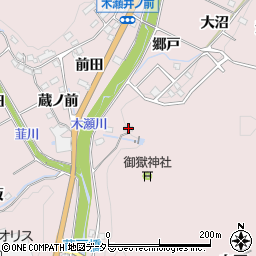 愛知県豊田市木瀬町向戸723周辺の地図