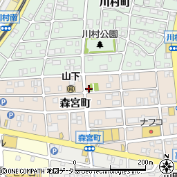 愛知県名古屋市守山区森宮町123周辺の地図
