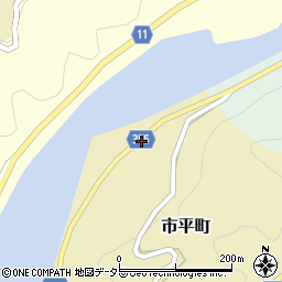 愛知県豊田市市平町（中根）周辺の地図