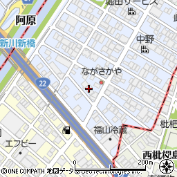 愛知県名古屋市西区あし原町237周辺の地図