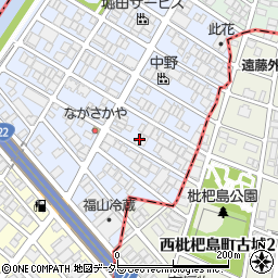 愛知県名古屋市西区あし原町55周辺の地図