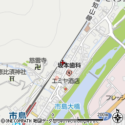 兵庫県丹波市市島町市島370周辺の地図