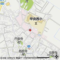 滋賀県犬上郡甲良町在士608周辺の地図