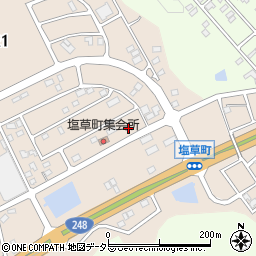 愛知県瀬戸市塩草が丘3丁目72周辺の地図