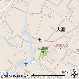 静岡県富士市大淵3450-10周辺の地図