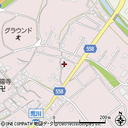 滋賀県大津市荒川766-3周辺の地図