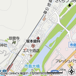 兵庫県丹波市市島町市島376周辺の地図