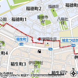 愛知県名古屋市北区福徳町孫六周辺の地図