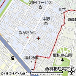 愛知県名古屋市西区あし原町53周辺の地図