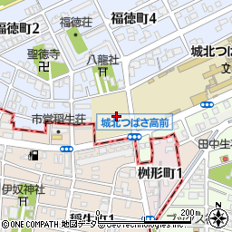 愛知県名古屋市北区福徳町広瀬島周辺の地図