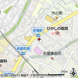 愛知県瀬戸市赤重町31周辺の地図