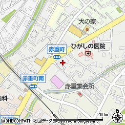 愛知県瀬戸市赤重町34周辺の地図