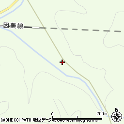 岡山県津山市加茂町物見1262周辺の地図