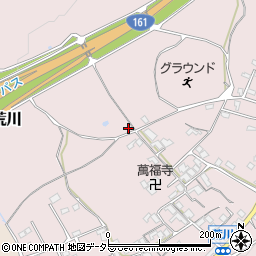 滋賀県大津市荒川602周辺の地図