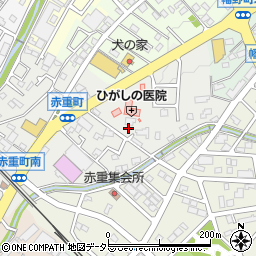 愛知県瀬戸市赤重町19周辺の地図