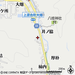 愛知県豊田市上渡合町乳母ケ所82-3周辺の地図