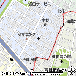 愛知県名古屋市西区あし原町68周辺の地図