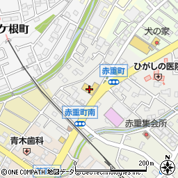 トヨタモビリティ中京　瀬戸赤重店周辺の地図