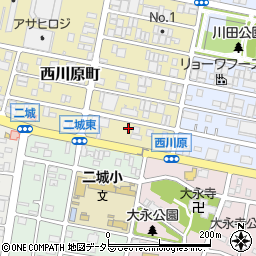 愛知県名古屋市守山区西川原町144周辺の地図