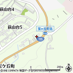 愛知県瀬戸市宝ケ丘町29周辺の地図