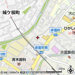 愛知県瀬戸市赤重町114周辺の地図