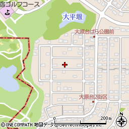 千葉県いすみ市大原台206-4周辺の地図