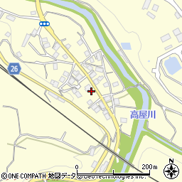 京都府船井郡京丹波町下山道ノ間8周辺の地図