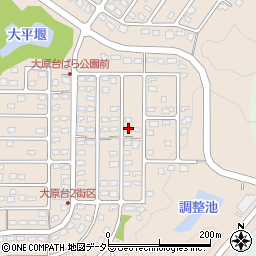 千葉県いすみ市大原台304-1周辺の地図