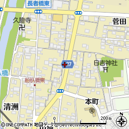 愛知県清須市清洲2311-1周辺の地図