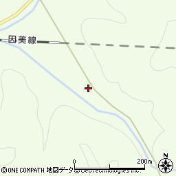 岡山県津山市加茂町物見1258周辺の地図