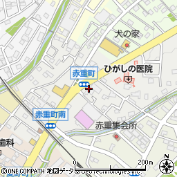 愛知県瀬戸市赤重町32周辺の地図