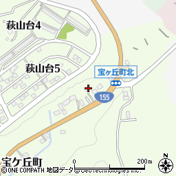 愛知県瀬戸市宝ケ丘町28周辺の地図