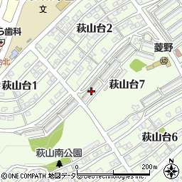 県営萩山台住宅７丁目１番周辺の地図