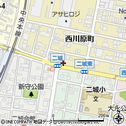 愛知県名古屋市守山区西川原町44周辺の地図